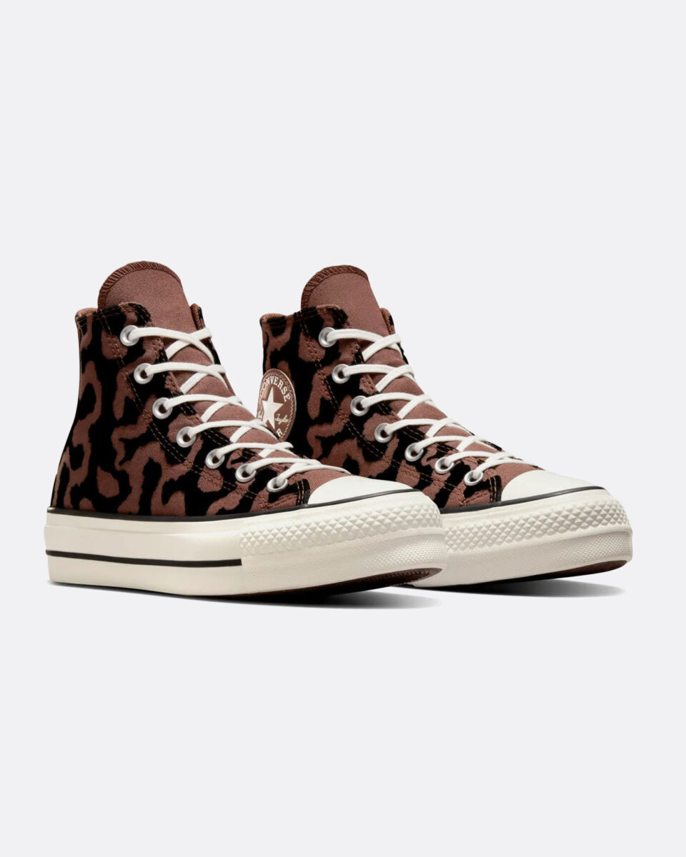 Chuck Taylor Lift Platform Leopard Remix