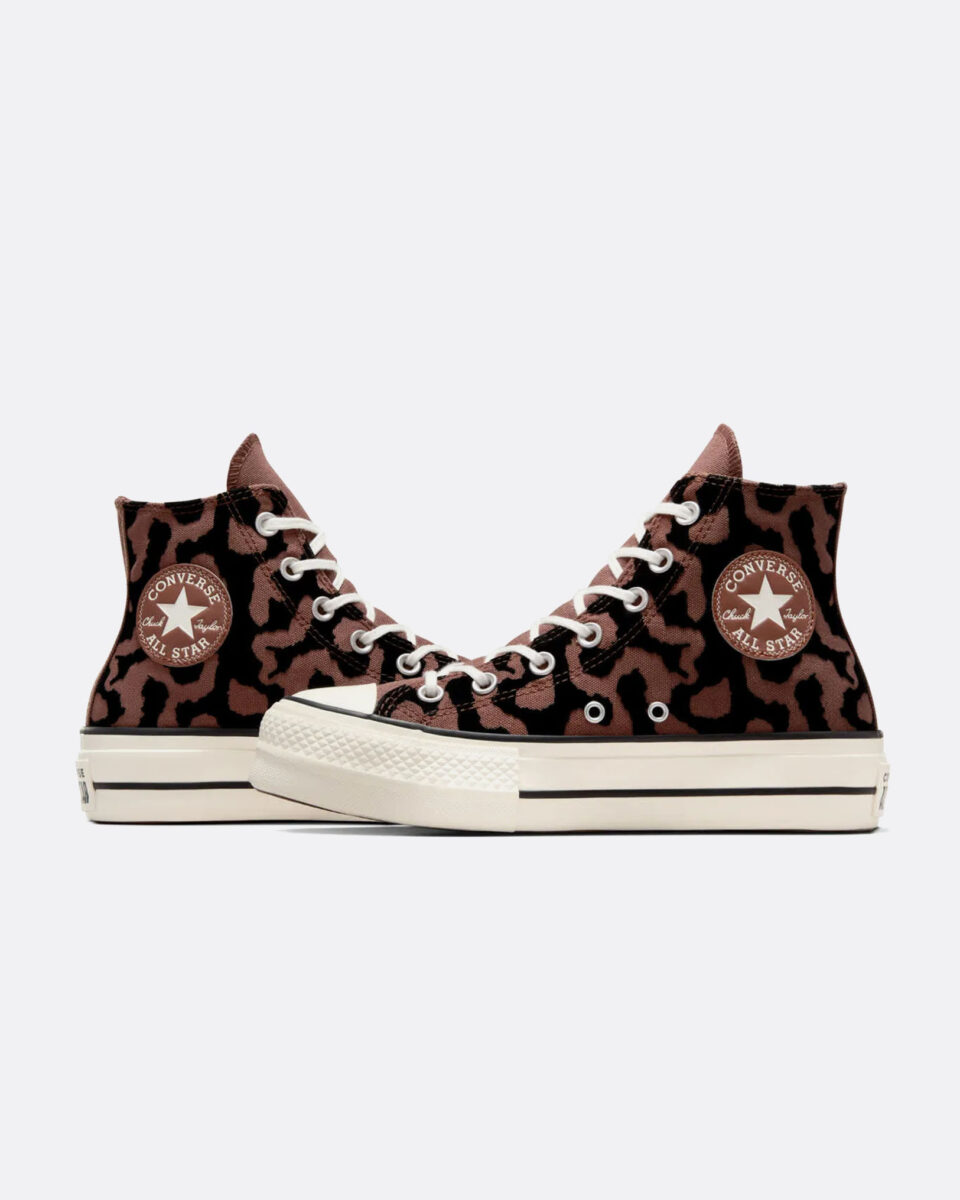 Chuck Taylor Lift Platform Leopard Remix