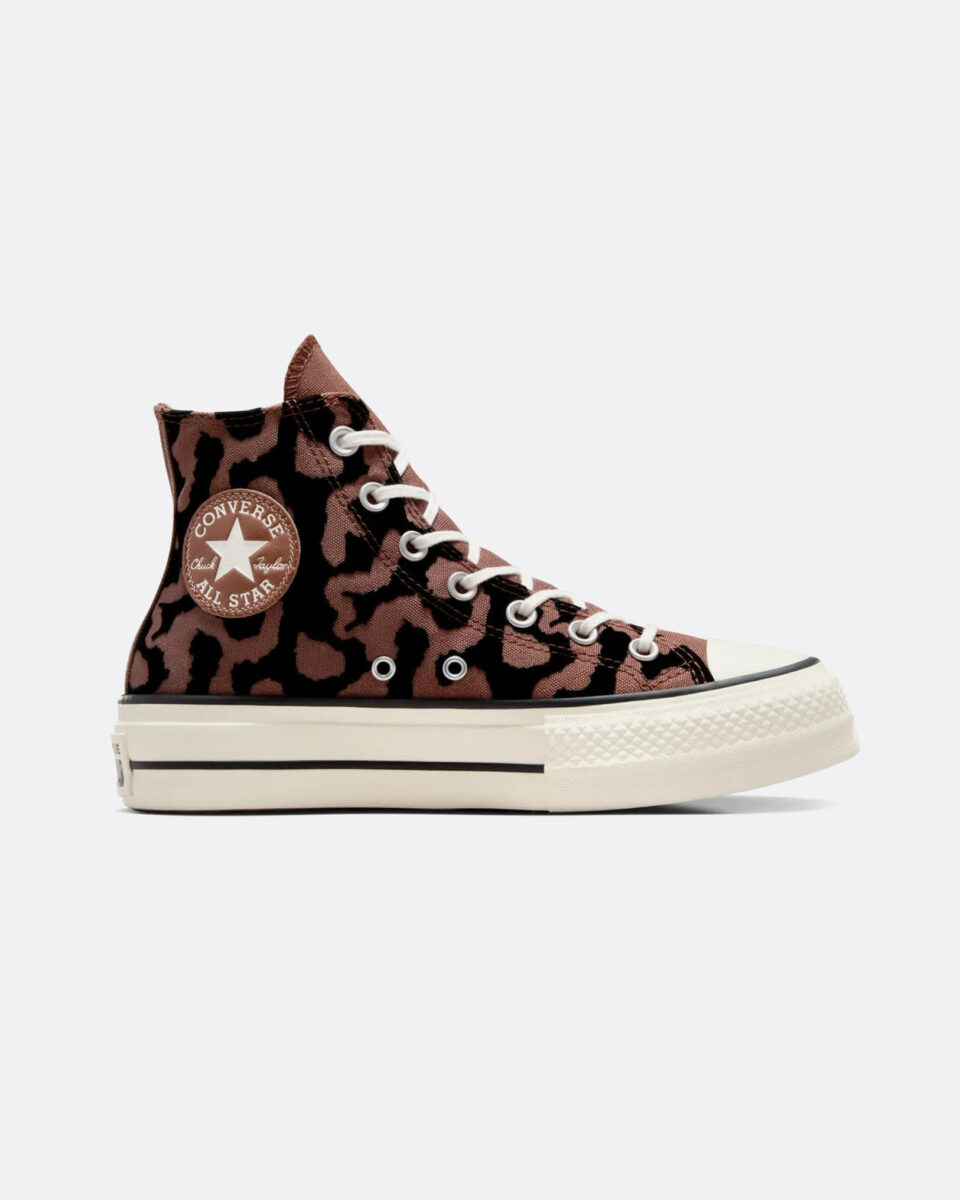 Chuck Taylor Lift Platform Leopard Remix